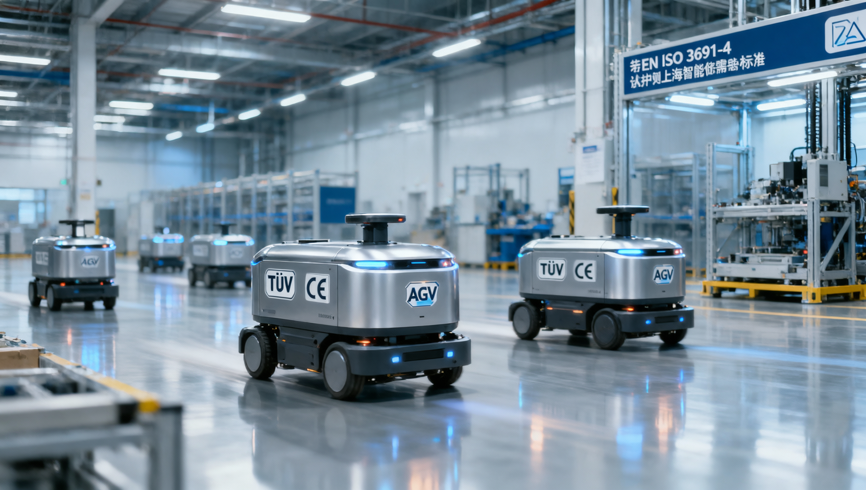 TÜV Rheinland Launches Fast-Track Certification for Chinese Warehouse Robots