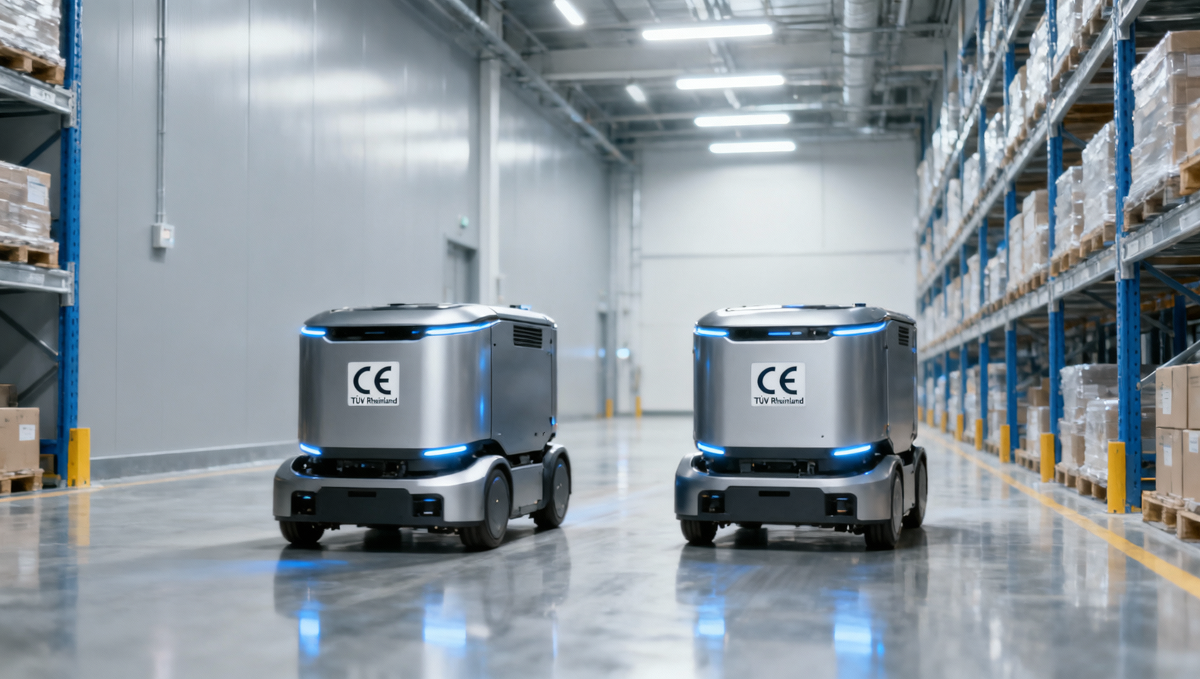 TÜV Rheinland Launches Fast-Track Certification for Chinese Warehouse Robots