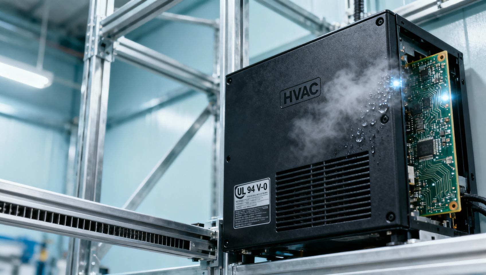 Flame retardants labeled ‘halogen-free’ still trigger unexpected outgassing in smart HVAC enclosures