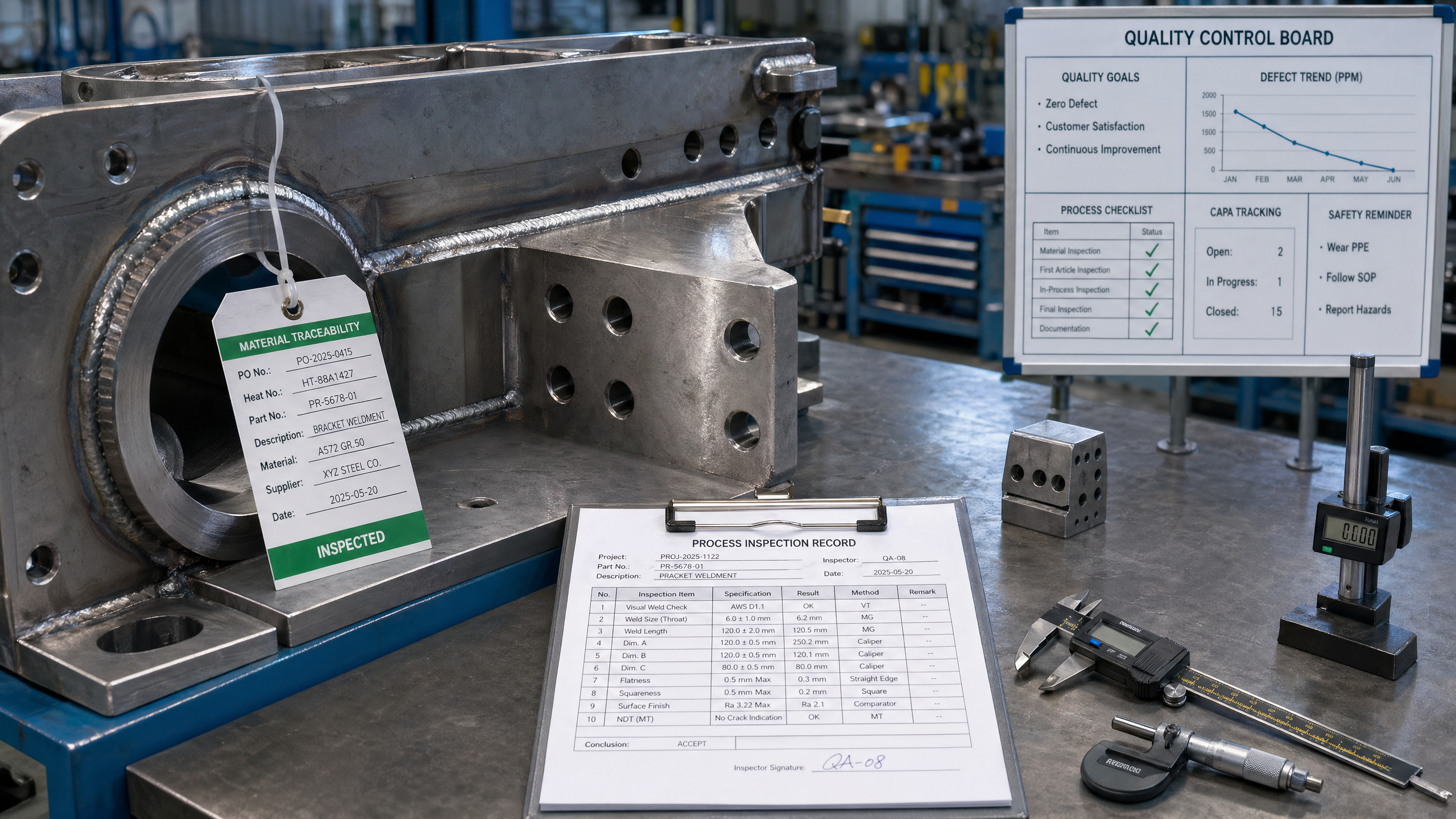 Manufacturing Quality Control Standards: Common Gaps That Cause Rework