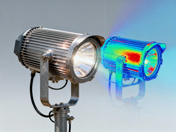 Outdoor flood lights dimming before warranty expires—heat management gaps