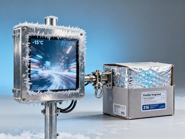 Outdoor digital signage going dark at -15°C—cold tolerance isn’t just about the panel