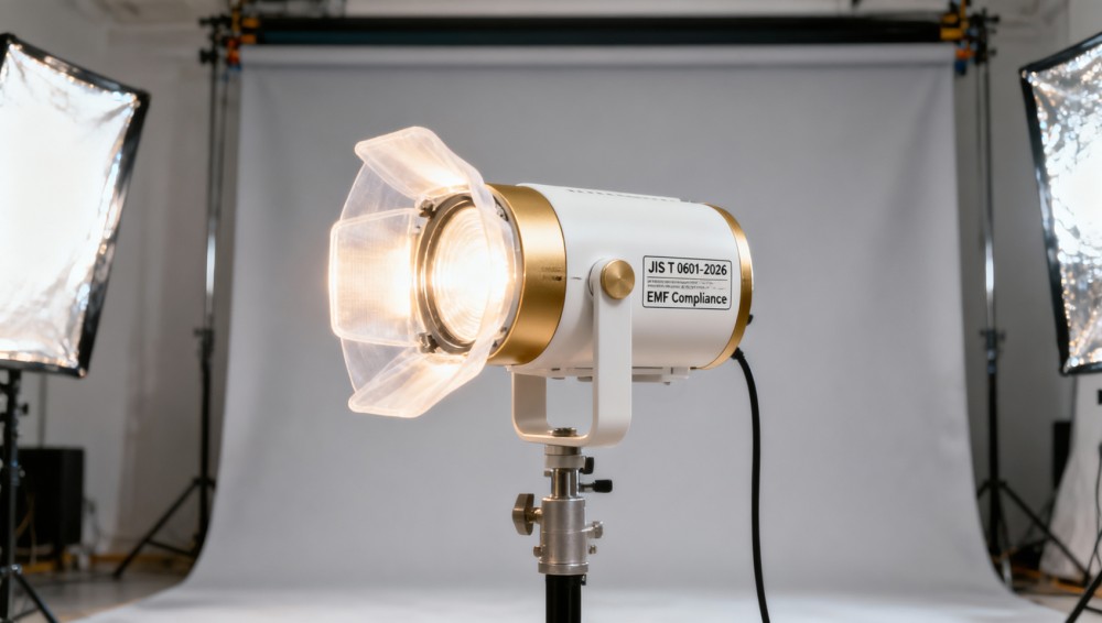 JIS T 0601-2026 Update: Portable LED Fill Lights for Wedding Photography Require Medical-Grade EMC Labeling in Japan