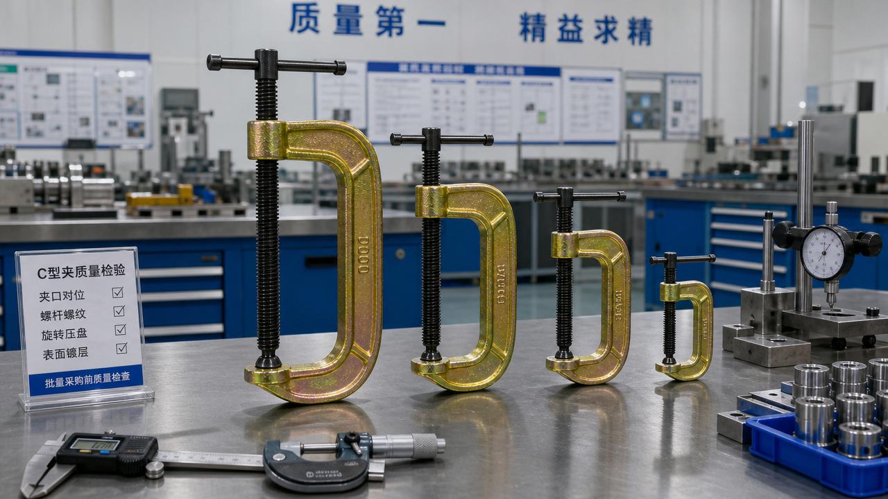 Wholesale C Clamps: Common Quality Issues to Check Before Ordering