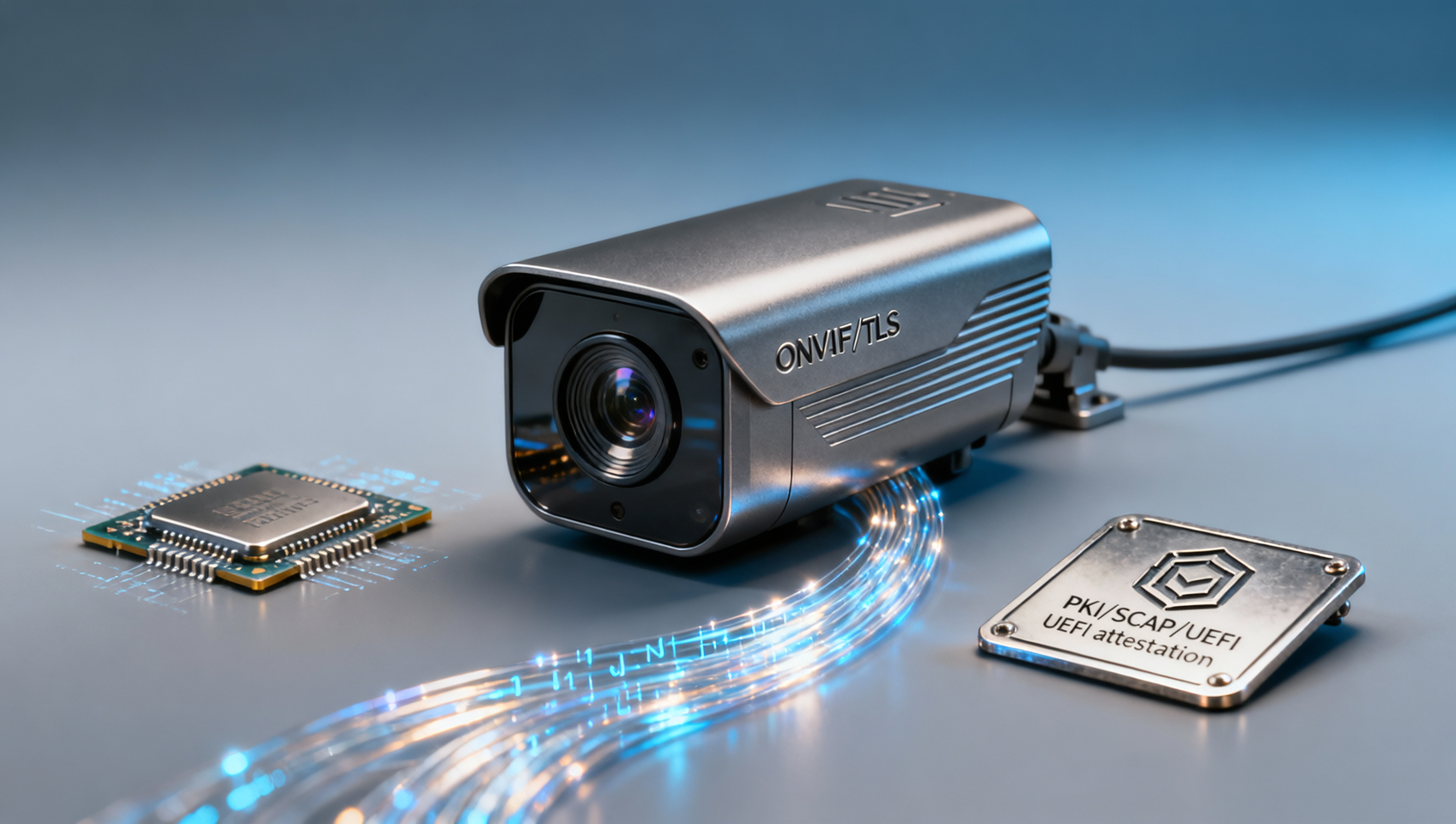 How does partnering with an IP camera manufacturer that offers OEM firmware customization impact integration time and cybersecurity posture?