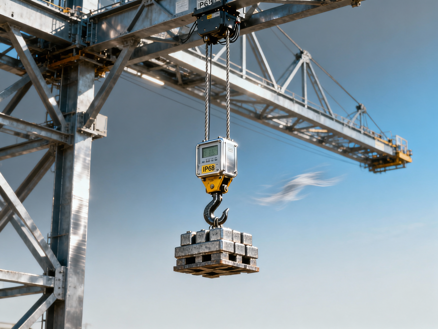 Crane scales wholesale specs hide how much they wobble under wind gusts