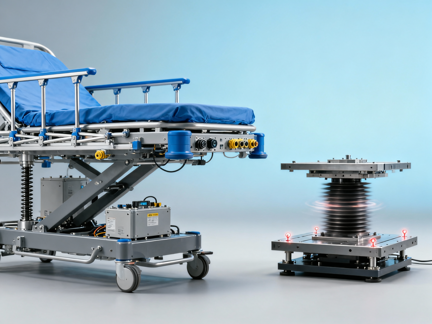 Stretcher beds from manufacturers skip dynamic load testing—how static weight ratings misrepresent real patient transport stress