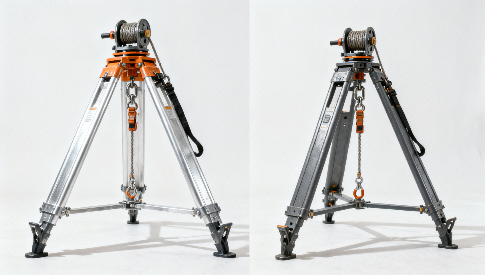 Wholesale rescue tripods: aluminum or steel for field use?