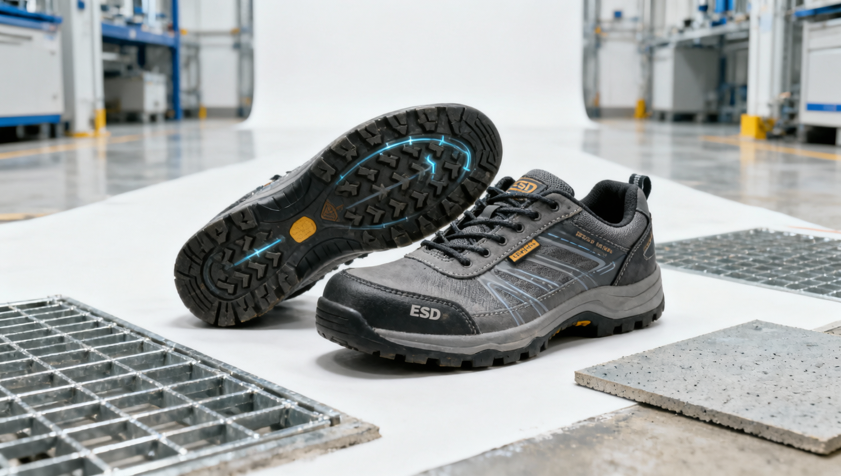 ESD anti static shoes that pass tests but feel unsafe on site