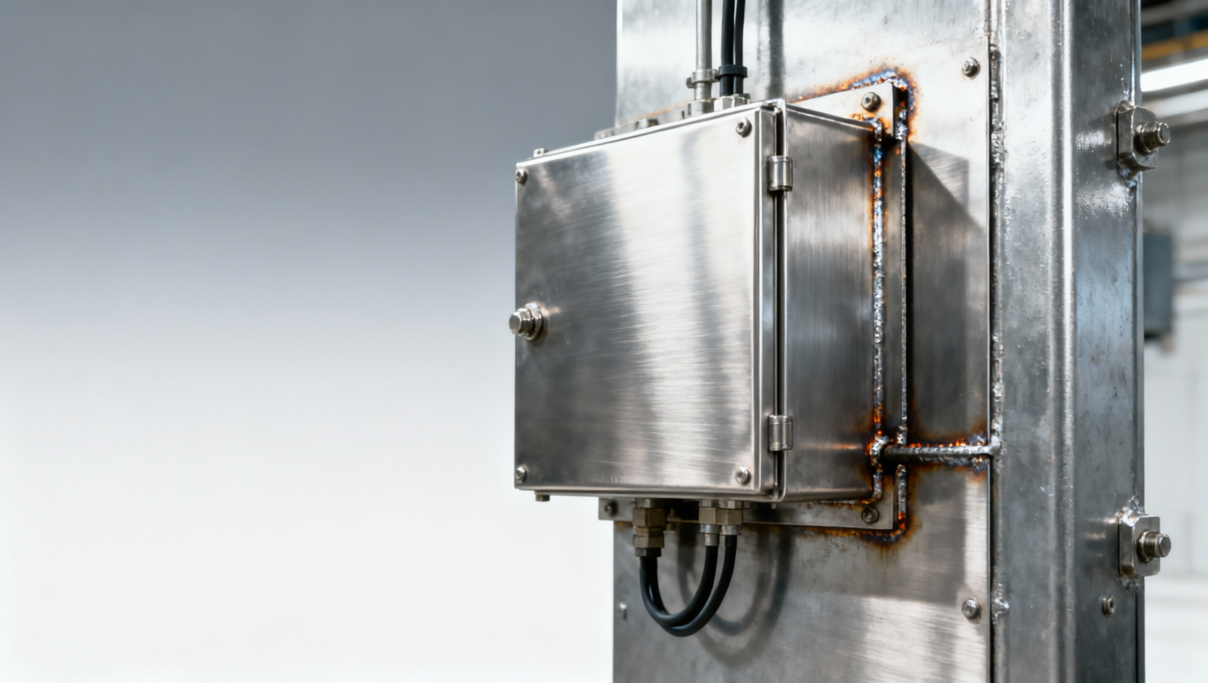 Stainless steel junction boxes warp during welding prep — why thermal expansion mismatch matters more than grade