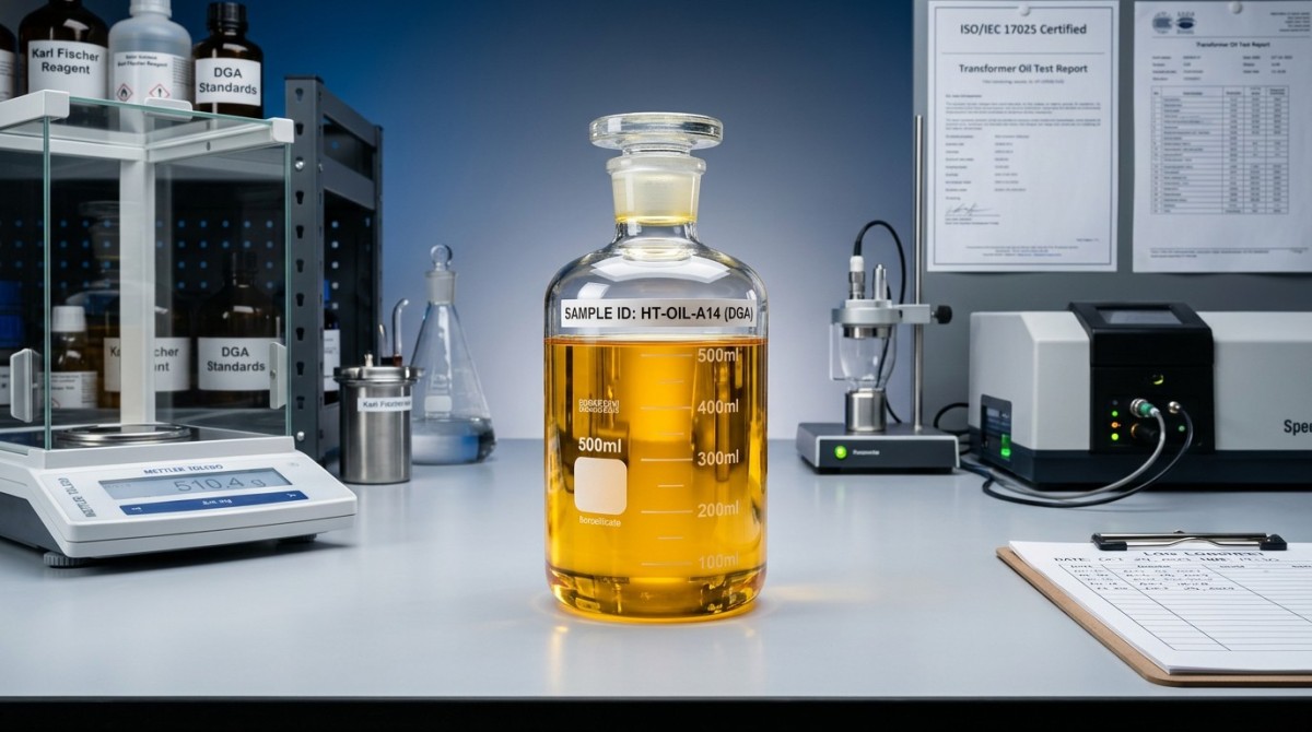 Monitoring oil health in Electrical & Power