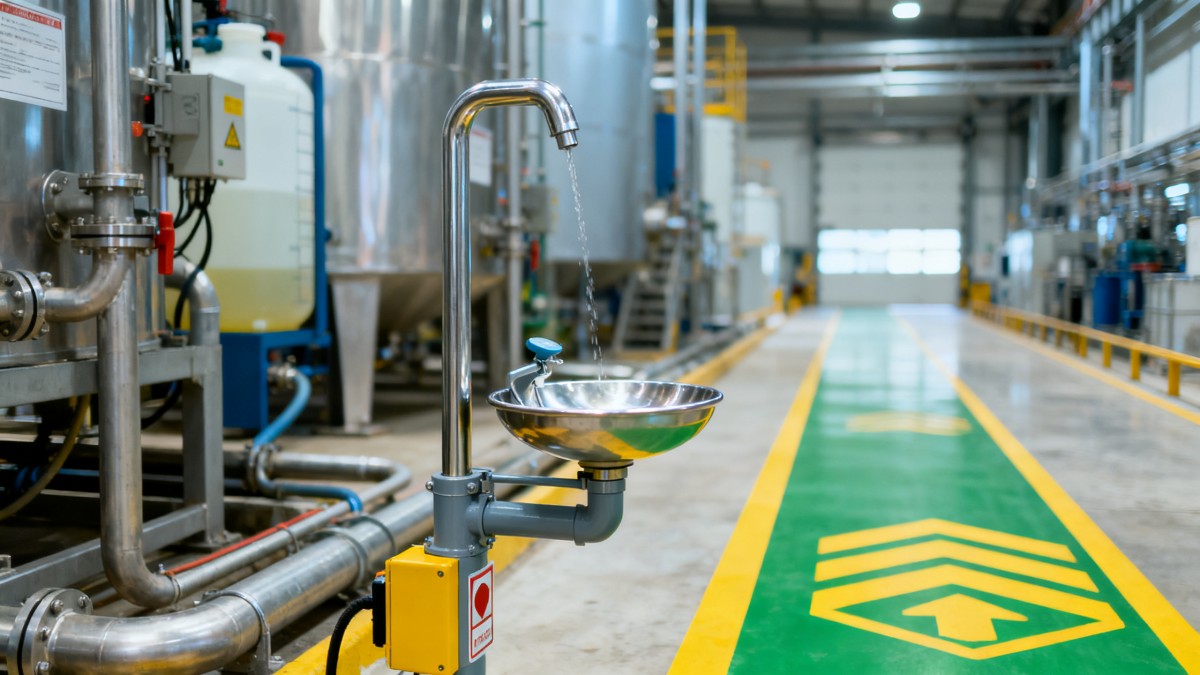 How to Place Eye Wash Stations Industrial