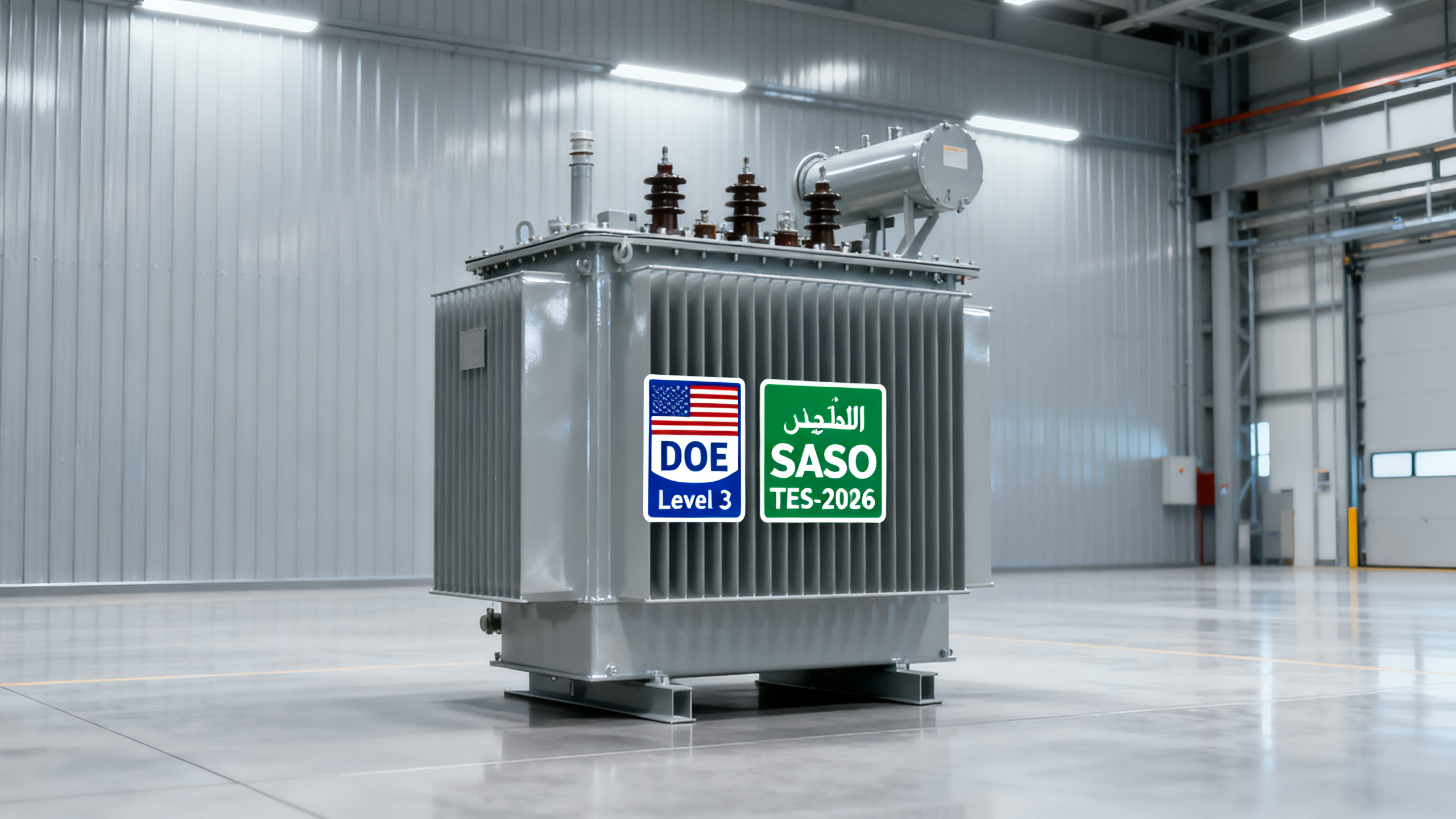 SASO Mandates Dual Energy Label for Industrial Transformers in Saudi Arabia from May 2026