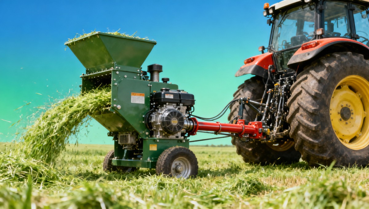Grass Forage Chopper Output vs Power Use