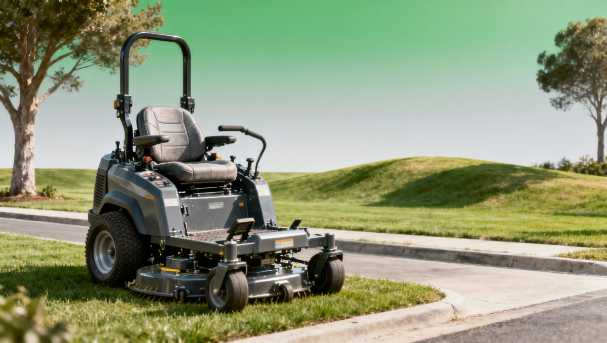 Riding ride on mowers: where comfort starts affecting output