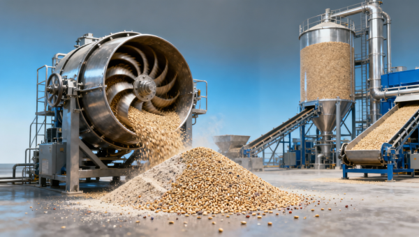 When a Horizontal Ribbon Blender Feed Mixes More Evenly