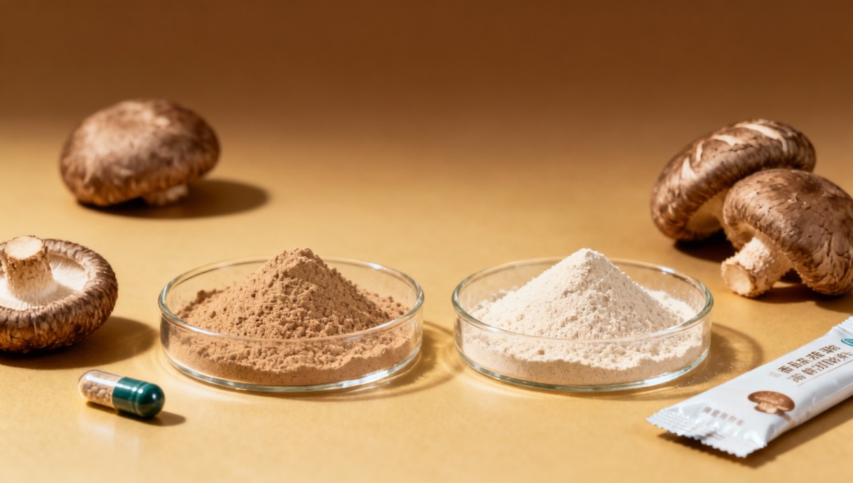 Shiitake Mushroom Powder vs Extract for Product Formulas