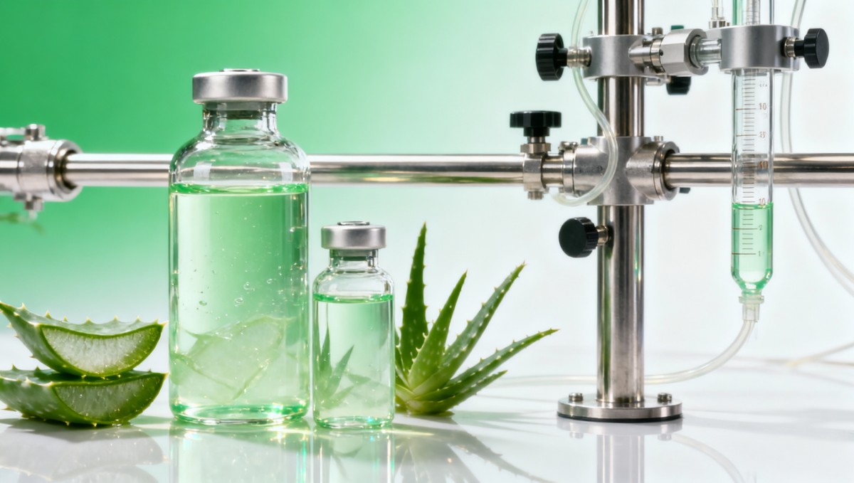 How to handle aloe vera inner leaf juice safely