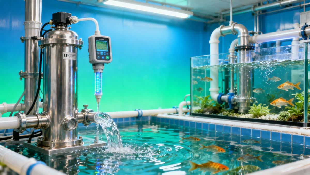Do UV Sterilizers for Fish Farms Harm Beneficial Microbes?
