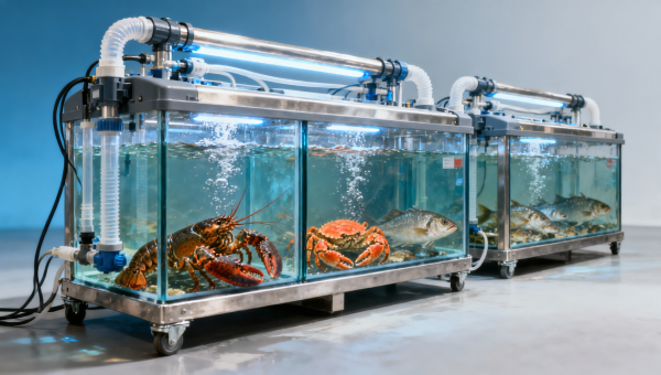 Live Seafood Holding Tanks That Reduce Stress During Transport