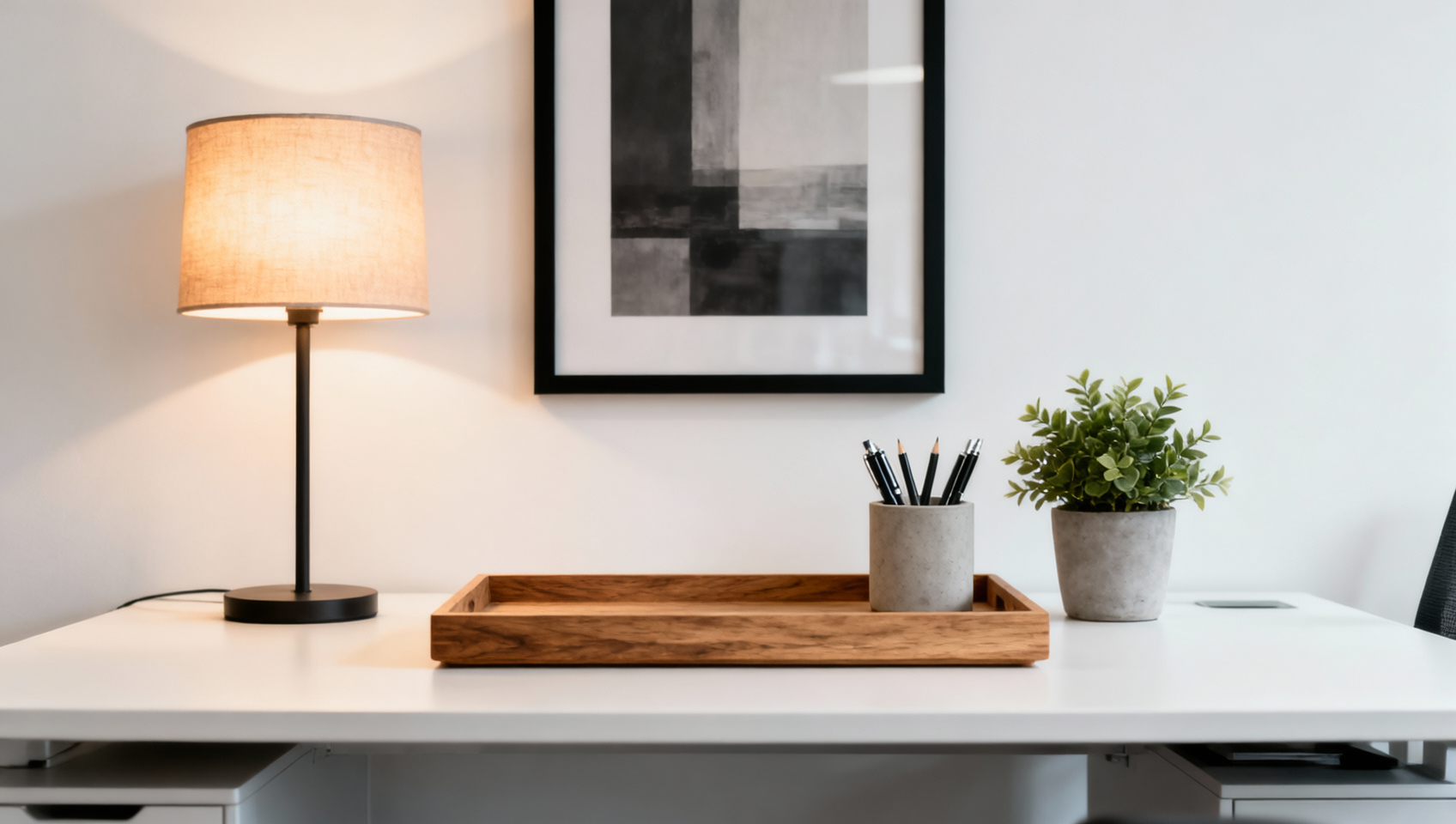 How to Pick Decorative Items for Office Without Making It Look Cluttered