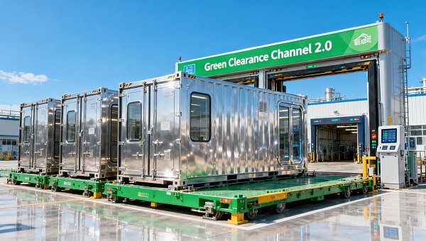 EU CBAM Direct Link with China Customs for Modular Cabins