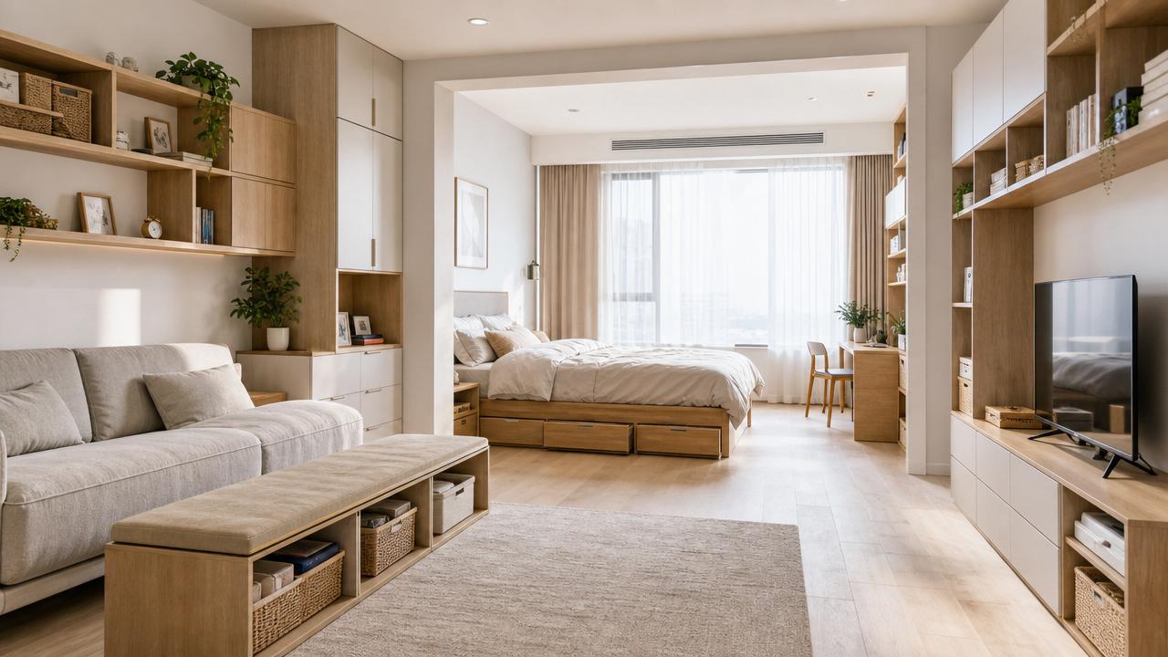 Living Space Optimization Ideas That Solve Storage Without Clutter