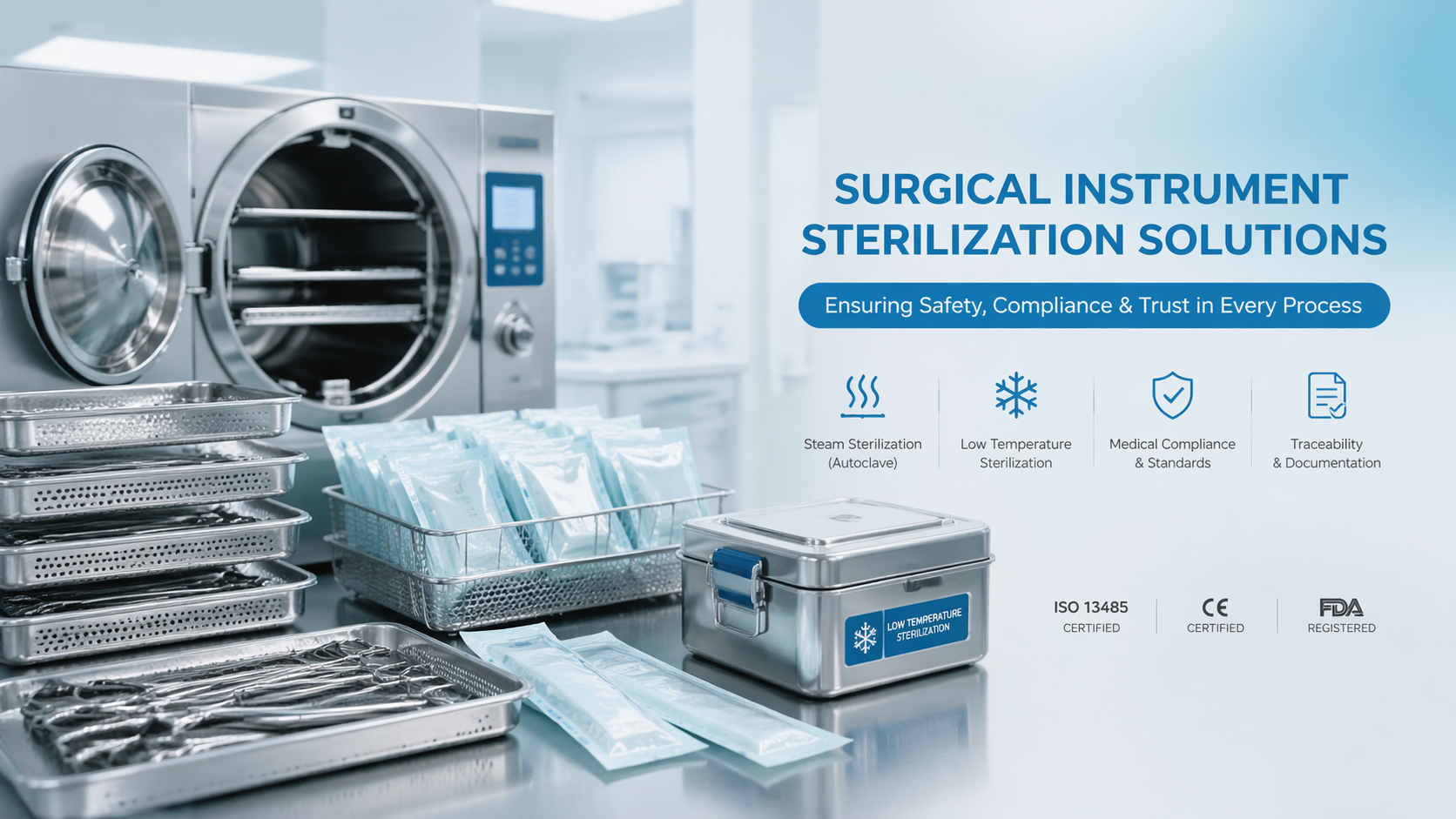 How to choose surgical instruments sterilization methods