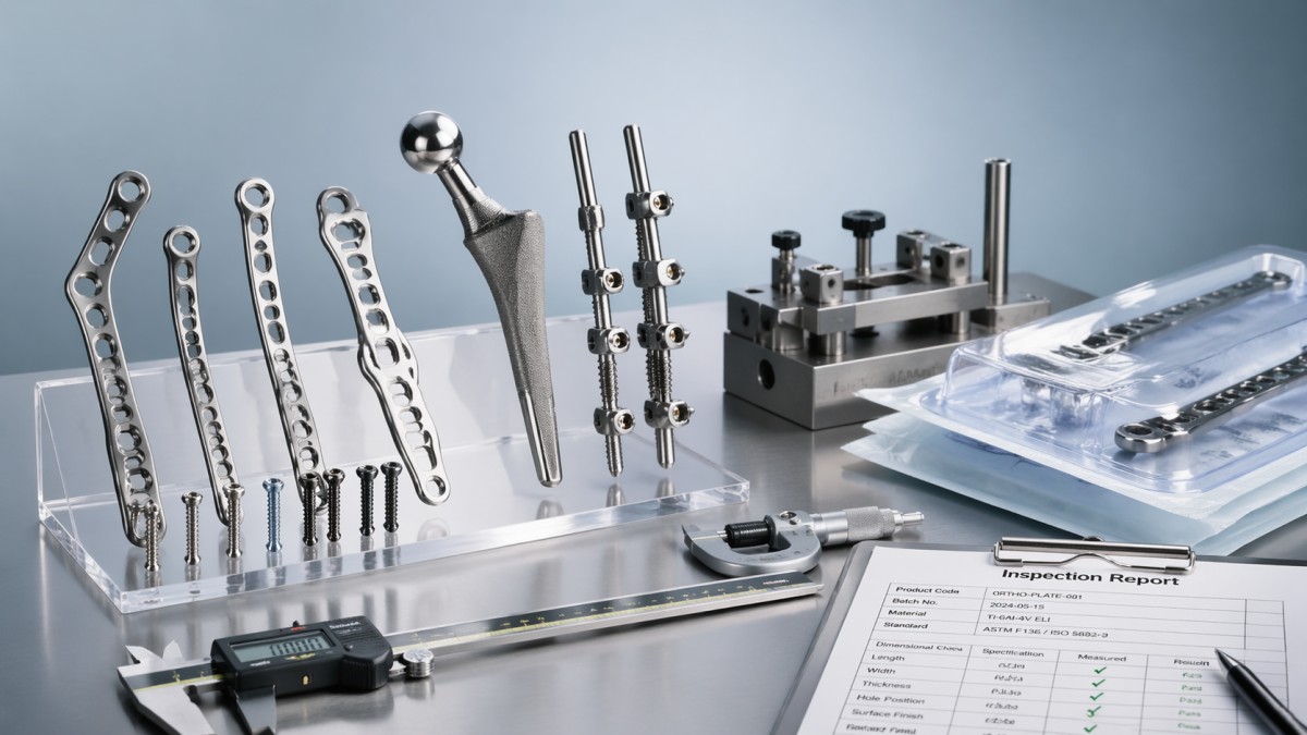 Orthopedic implants manufacturer: what to verify