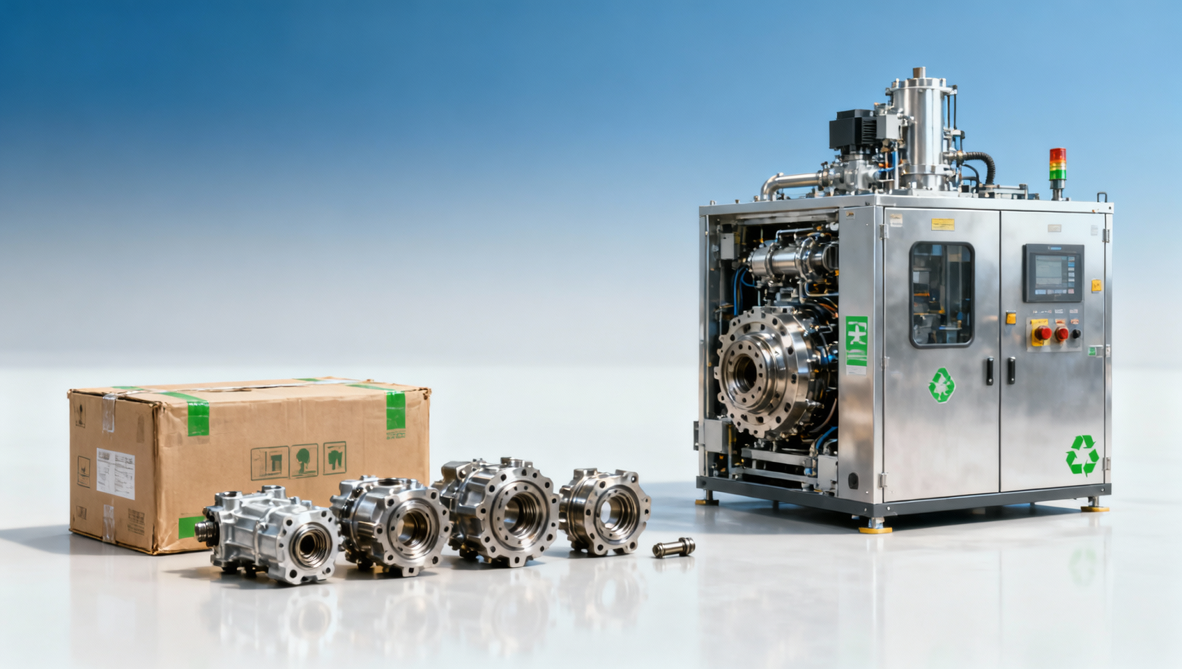 Replacement parts or full replacement when downtime is costly