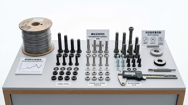 Raw material prices and bolt sourcing risk in 2026