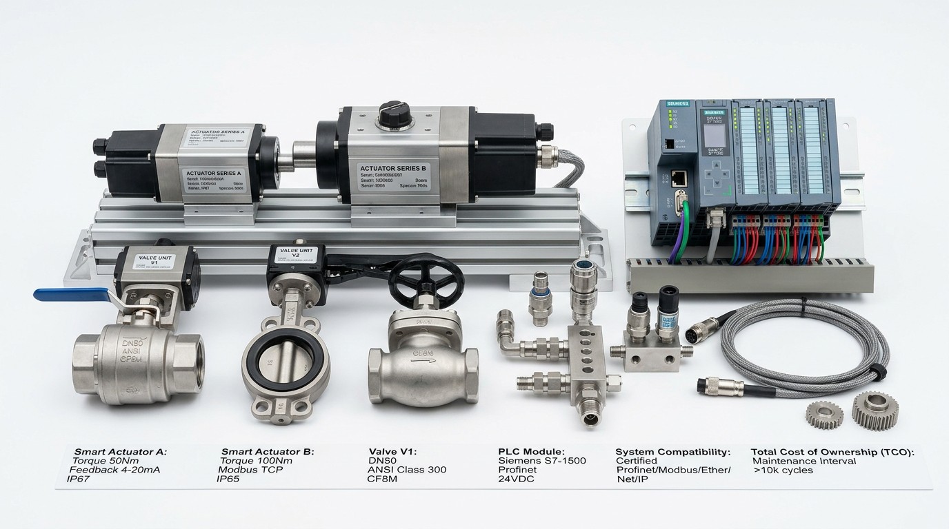 Project tenders: how to compare smart actuators fairly