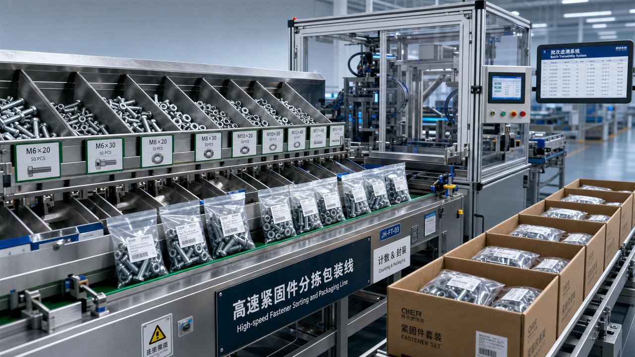 Inside a Fastener Sorting and Packing Factory: What Affects Order Accuracy