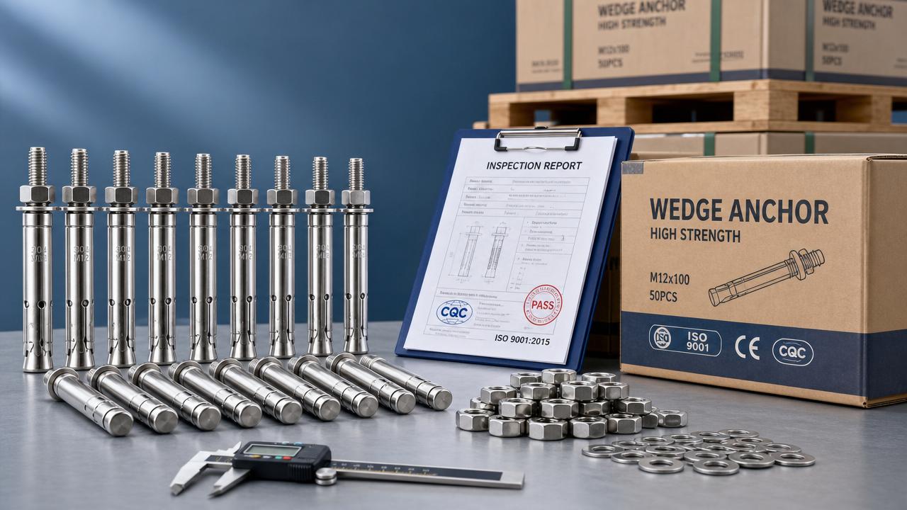 Wedge Anchor Factory Wholesale: How to Balance Price, Certification, and Supply