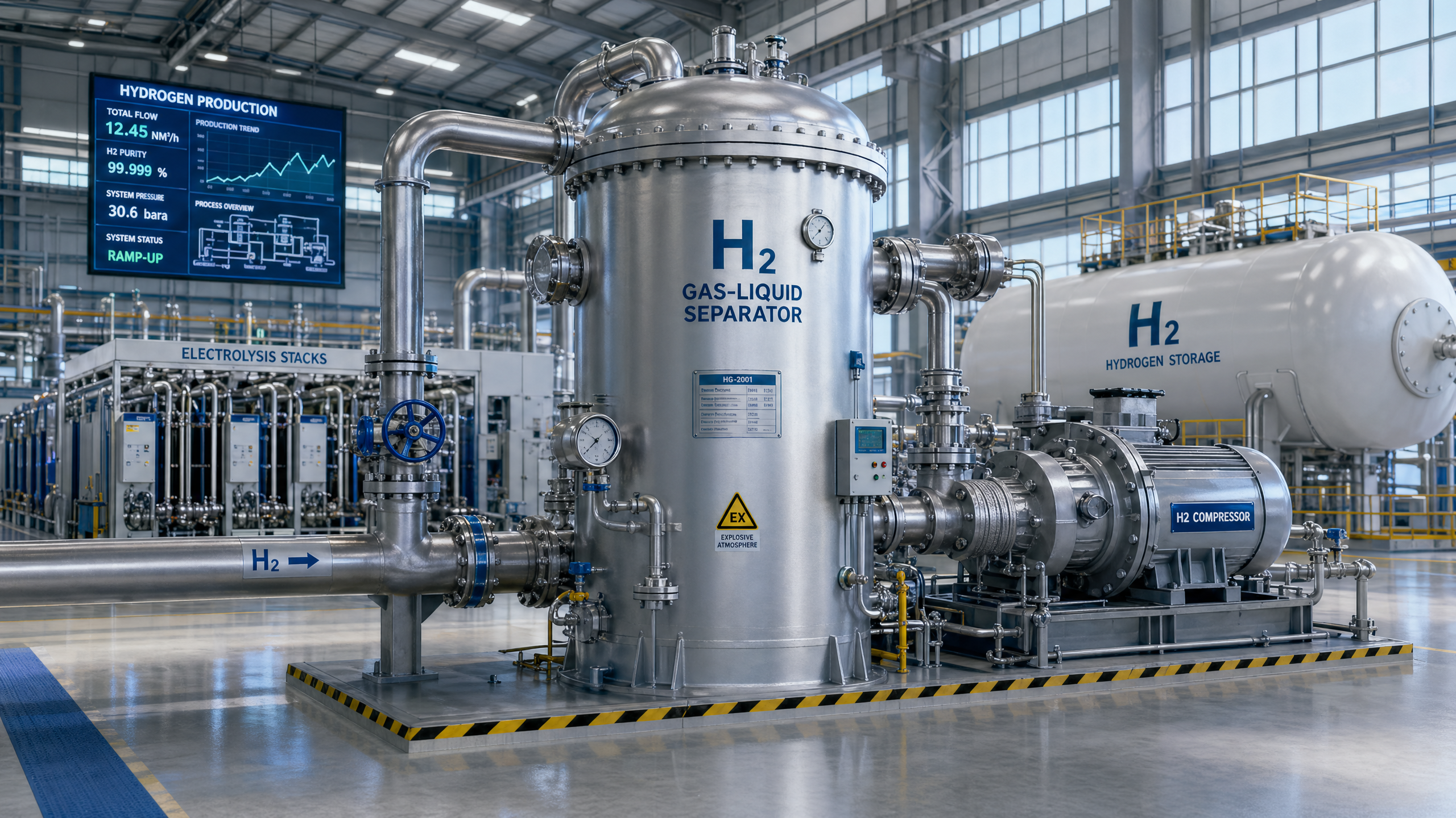 Gas-Liquid Separator Capacity Becomes Critical During Ramp-Up