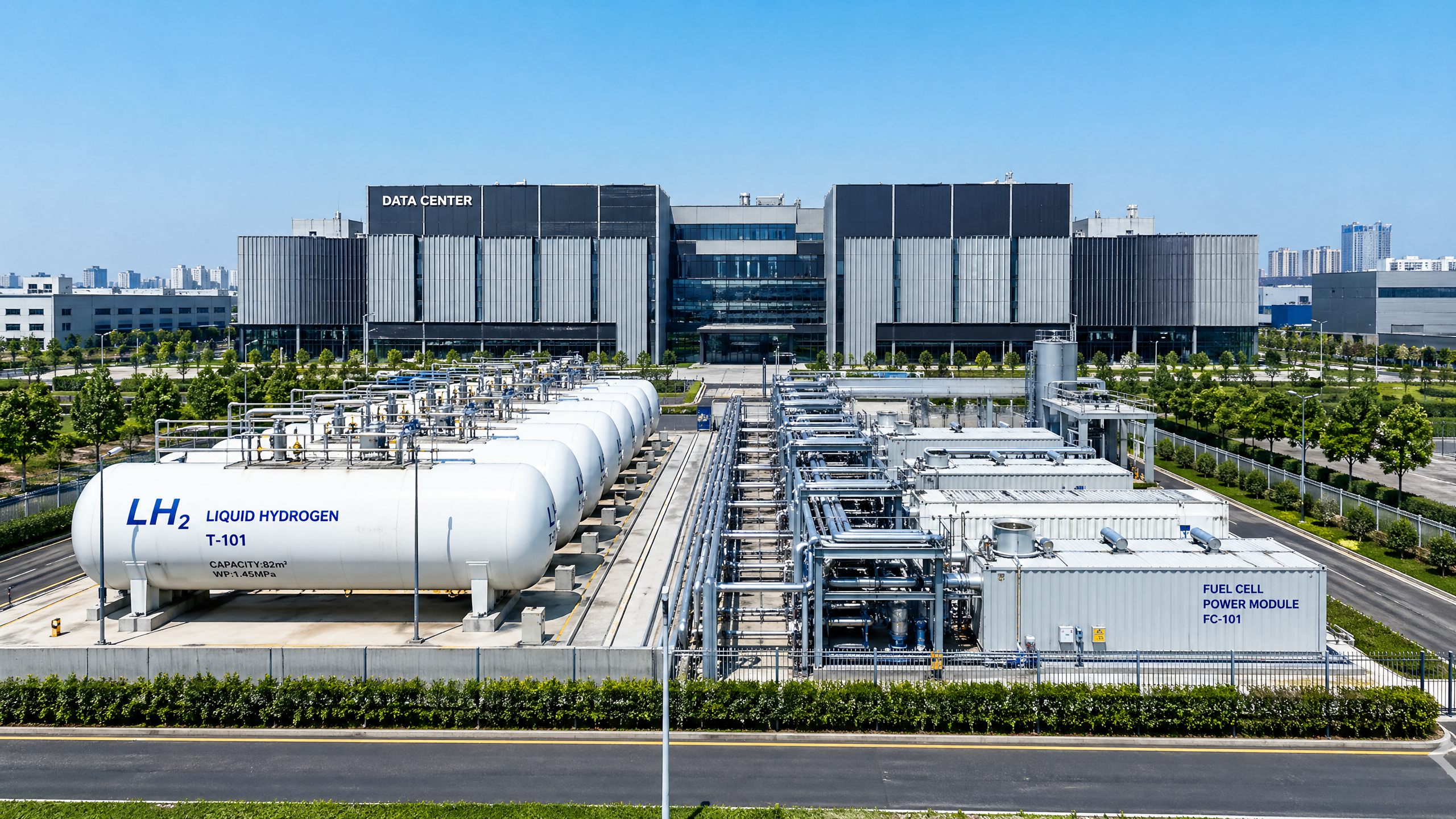 Hydrogen Energy Storage for Data Centers Gets Costly Fast