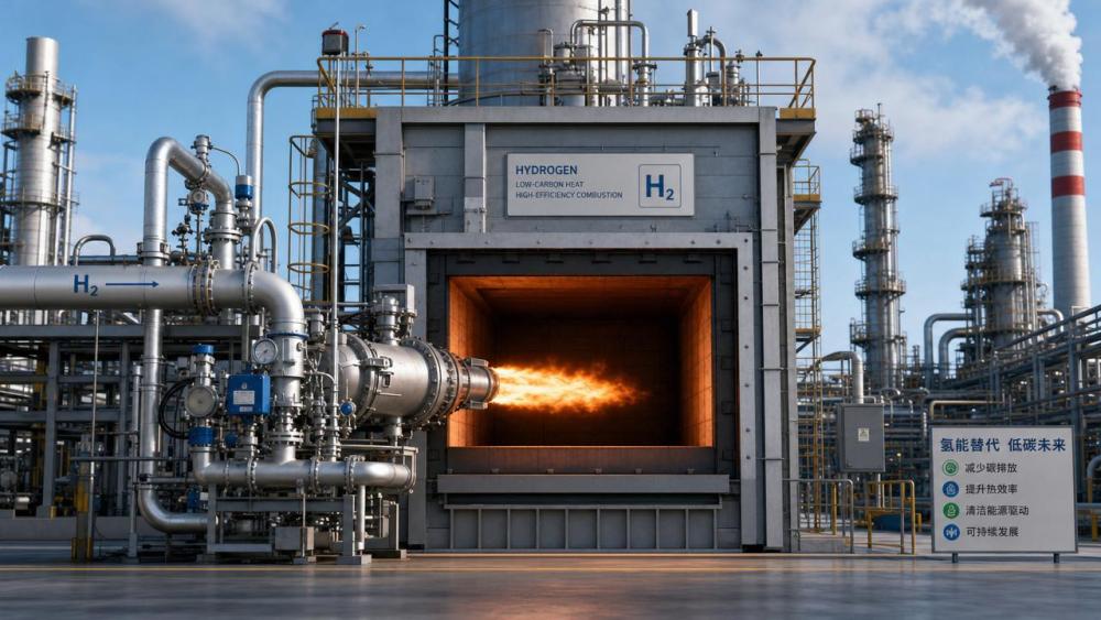 Refinery Decarbonization Strategies Using Direct Hydrogen Burners