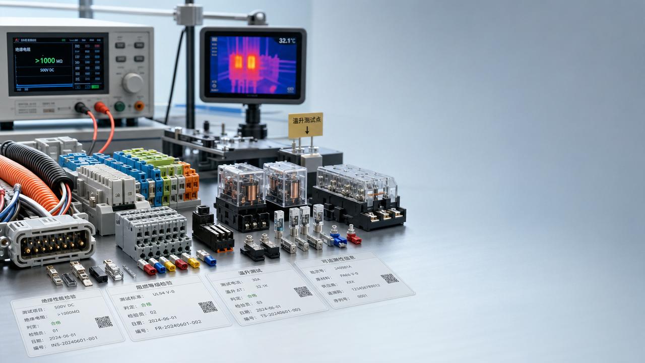 Electrical engineering components that fail compliance checks