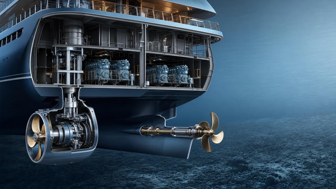 Podded thrusters or shafts: which trade-off matters most now?