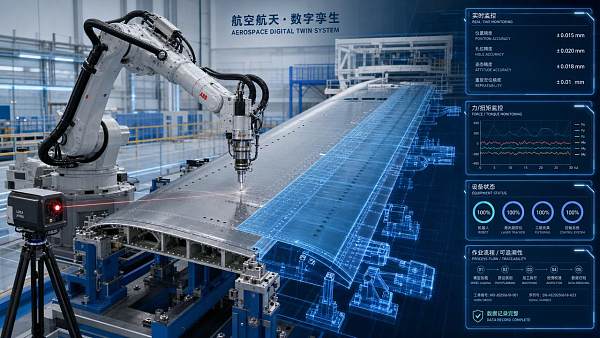 Why Aerospace Robotics Demands a More Accurate Digital Twin
