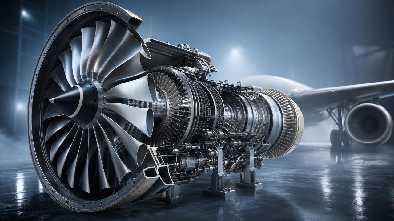 Aircraft Propulsion Efficiency Gains Behind Hollow Titanium Blade Adoption