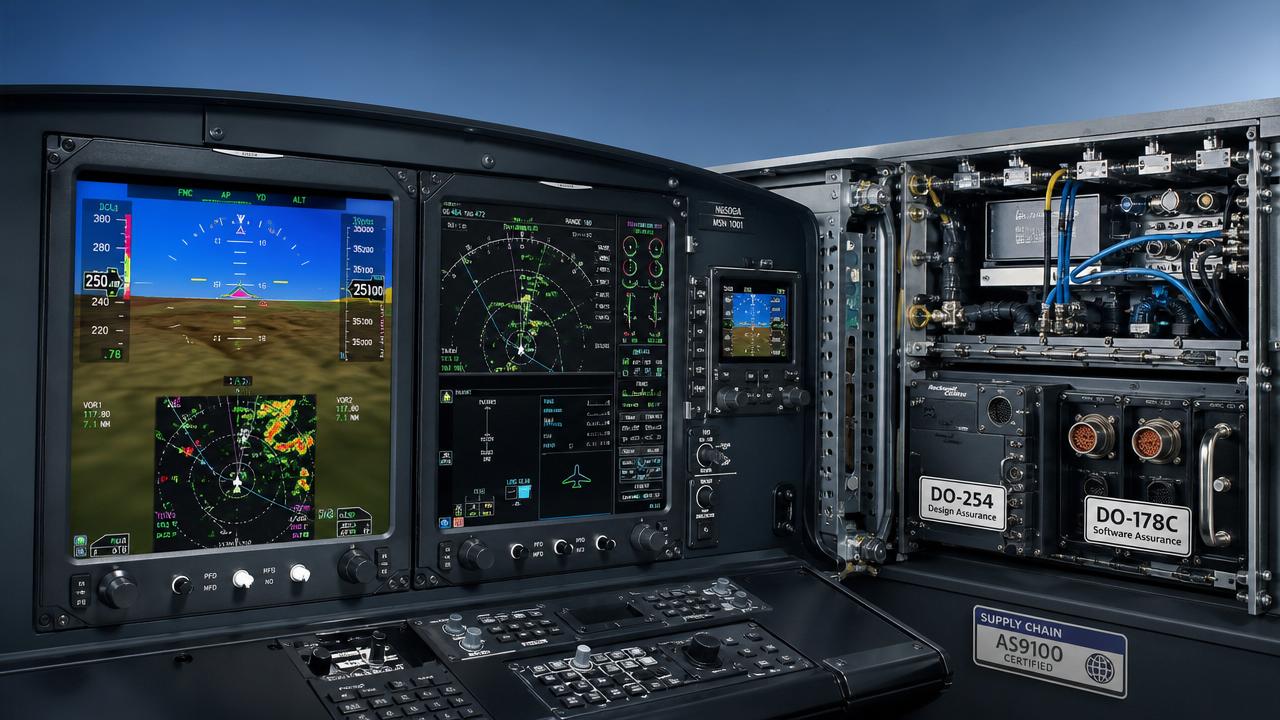 Aerospace Value Chain Analysis for Glass Cockpit Display Investment Decisions